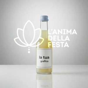 Limonata - Bibita Analcolica con Etichetta personalizzata 27cl - Bomboniere, Regali e Gadget Personalizzati per Wedding e Eventi B2B