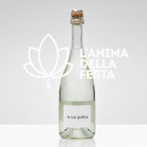 SPUMANTE ANALCOLICO con Etichetta personalizzata VETRO 75Cl - Bomboniere, Regali e Gadget Personalizzati per Wedding e Eventi B2B