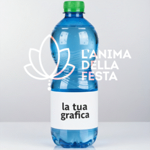 POSEIDON Acqua con Etichetta personalizzata PET BLU 50cl - Bomboniere, Regali e Gadget Personalizzati per Wedding e Eventi B2B