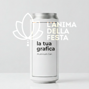 NAIADE Acqua con Etichetta personalizzata ALLUMINIO 33cl - Bomboniere, Regali e Gadget Personalizzati per Wedding e Eventi B2B