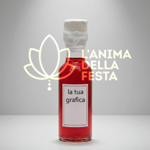 RED DRY GIN AL PEPERONCINO con Etichetta personalizzata Vetro 10cl - Bomboniere, Regali e Gadget Personalizzati per Wedding e Eventi B2B