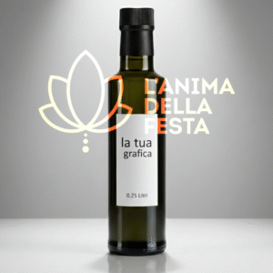 OLIO AROMATIZZATO AL TARTUFO NERO con Etichetta personalizzata Vetro 25cl - Bomboniere, Regali e Gadget Personalizzati per Wedding e Eventi B2B
