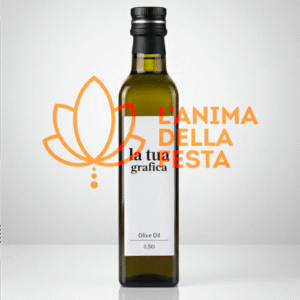 OLIO EXTRAVERGINE DI OLIVA MULTIVARIETALE con Etichetta personalizzata Vetro 25cl - Bomboniere, Regali e Gadget Personalizzati per Wedding e Eventi B2B