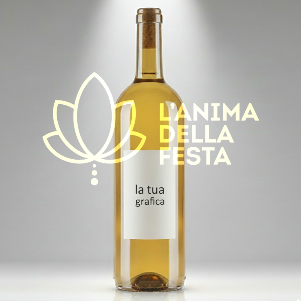 VIN SANTO DEL CHIANTI DOC con Etichetta personalizzata VETRO 50cl - Bomboniere, Regali e Gadget Personalizzati per Wedding e Eventi B2B
