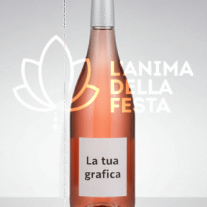 ROSATO TOSCANA MERLOT IGT con Etichetta personalizzata VETRO 75cl - Bomboniere, Regali e Gadget Personalizzati per Wedding e Eventi B2B