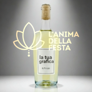 LUGANA DOC - Vino Bianco con Etichetta personalizzata VETRO 75Cl - Bomboniere, Regali e Gadget Personalizzati per Wedding e Eventi B2B