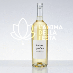 DELLE VENEZIE PINOT GRIGIO DOC - Vino Bianco con Etichetta personalizzata VETRO 37Cl - Bomboniere, Regali e Gadget Personalizzati per Wedding e Eventi B2B