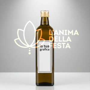 OLIO EXTRA VERGINE DI OLIVA con Etichetta personalizzata Vetro 25cl - Bomboniere, Regali e Gadget Personalizzati per Wedding e Eventi B2B