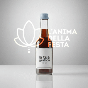 Chinotto - Bibita Analcolica con Etichetta personalizzata 27cl - Bomboniere, Regali e Gadget Personalizzati per Wedding e Eventi B2B