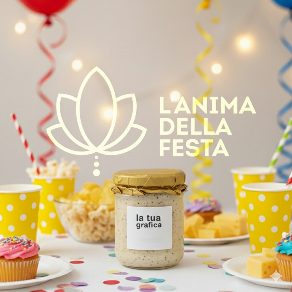 CACIO E PEPE con Etichetta personalizzata Vetro 180gr - Bomboniere, Regali e Gadget Personalizzati per Wedding e Eventi B2B - immagine 4