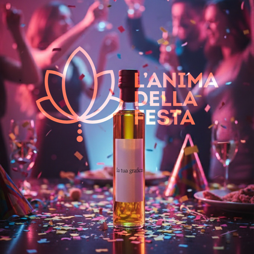 OLIO AROMATIZZATO AL PEPERONCINO con Etichetta personalizzata Vetro 25cl - Bomboniere, Regali e Gadget Personalizzati per Wedding e Eventi B2B - immagine 3