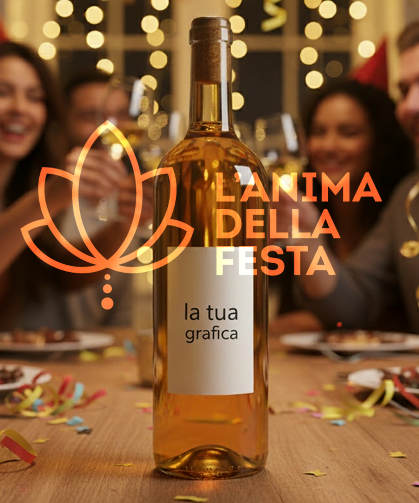 VIN SANTO DEL CHIANTI DOC con Etichetta personalizzata VETRO 50cl - Bomboniere, Regali e Gadget Personalizzati per Wedding e Eventi B2B - immagine 3