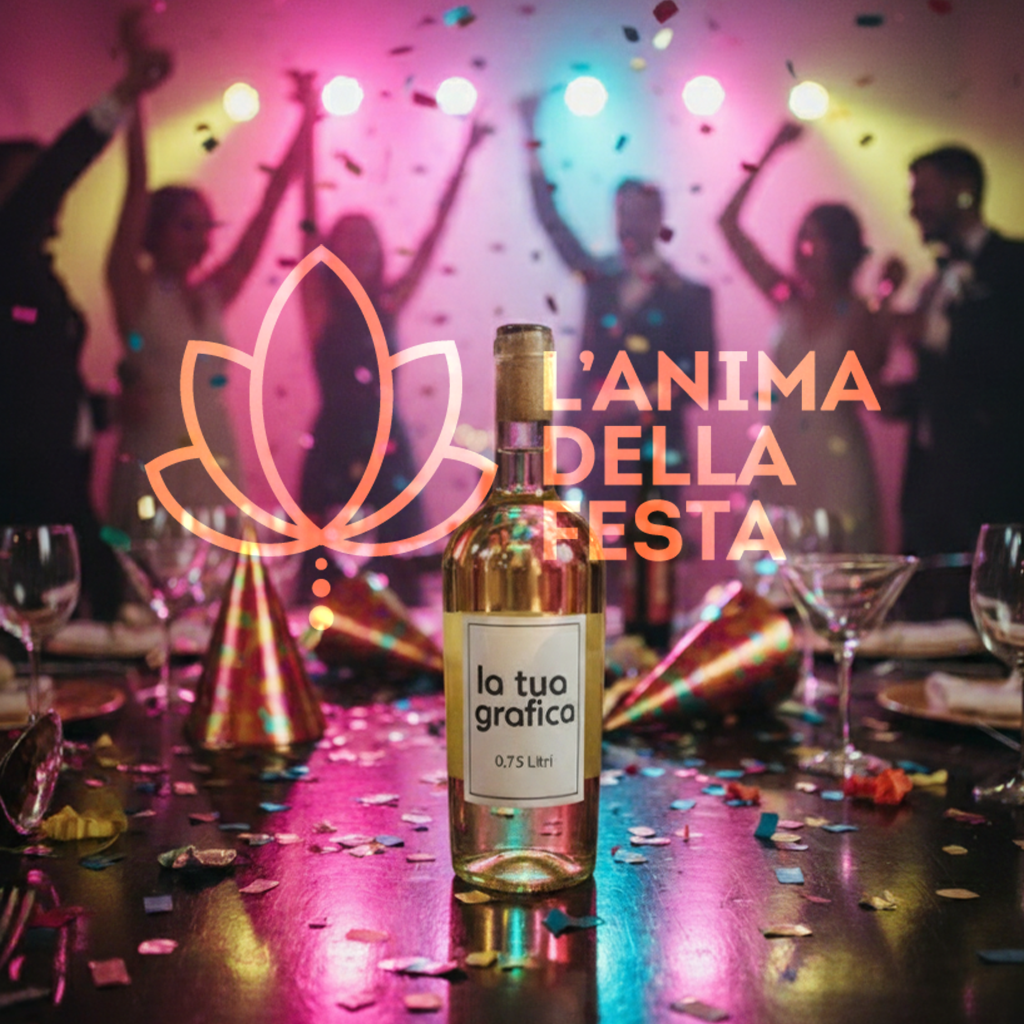 LUGANA DOC - Vino Bianco con Etichetta personalizzata VETRO 75Cl - Bomboniere, Regali e Gadget Personalizzati per Wedding e Eventi B2B - immagine 3