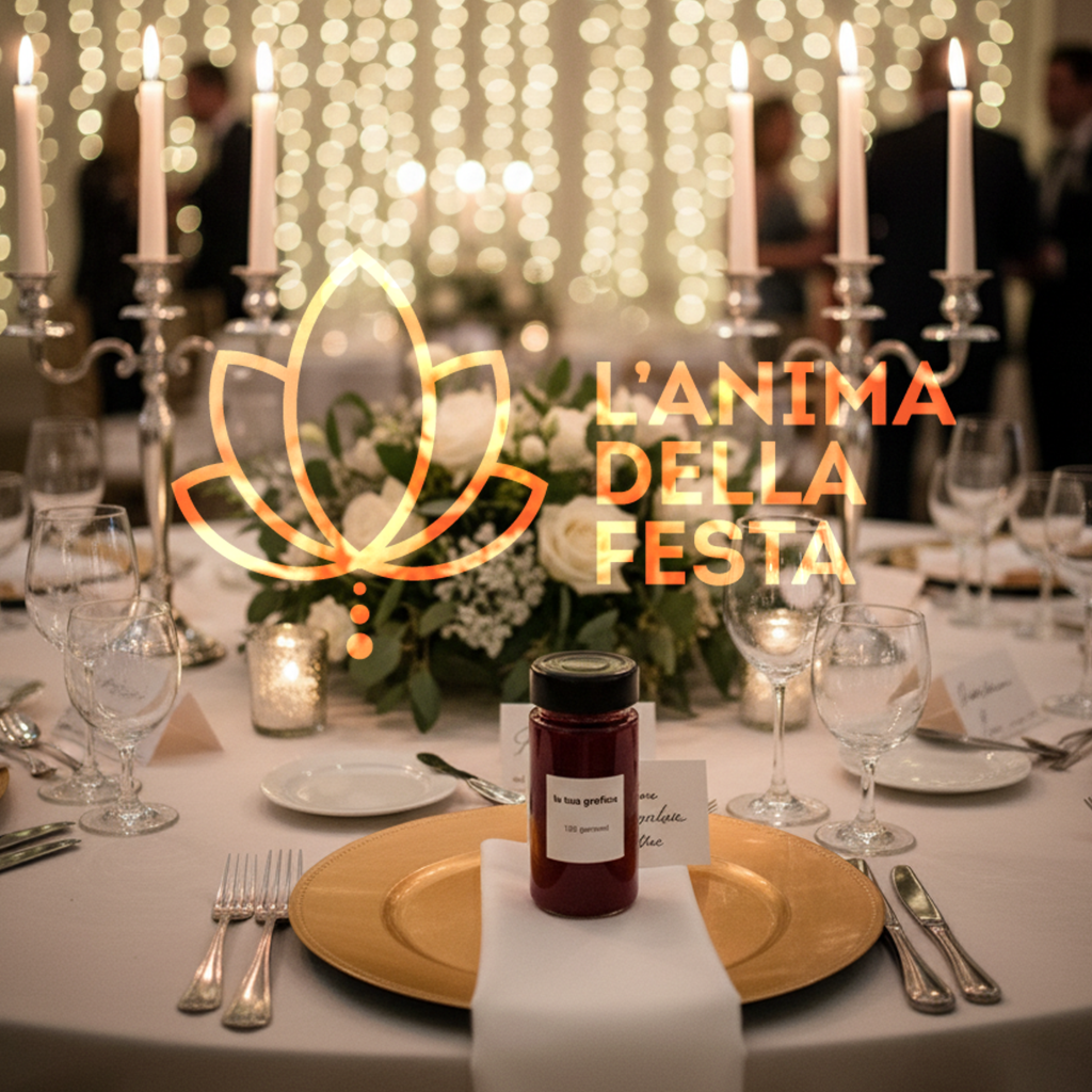 CONFETTURA DI FRAGOLA con Etichetta personalizzata Vetro 135gr - Bomboniere, Regali e Gadget Personalizzati per Wedding e Eventi B2B - immagine 4