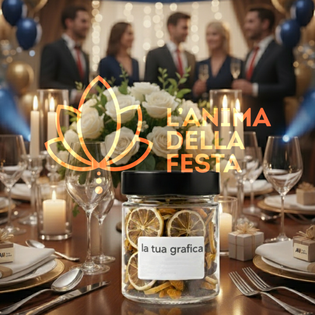 LIMONE DISIDRATATO con Etichetta personalizzata Vetro 20gr - Bomboniere, Regali e Gadget Personalizzati per Wedding e Eventi B2B - immagine 3