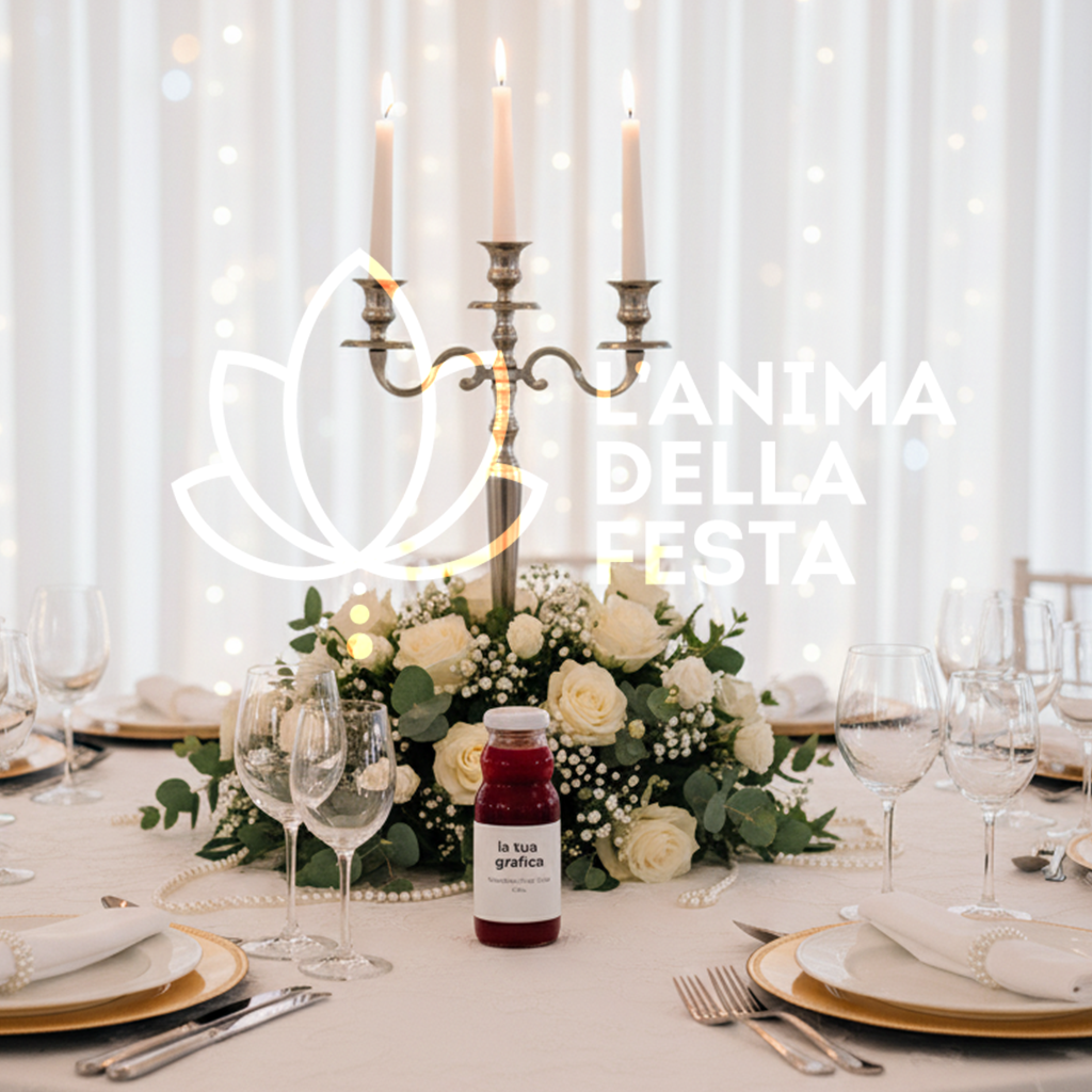 Lampone - Succo di frutta con Etichetta personalizzata Vetro 20cl - Bomboniere, Regali e Gadget Personalizzati per Wedding e Eventi B2B - immagine 4