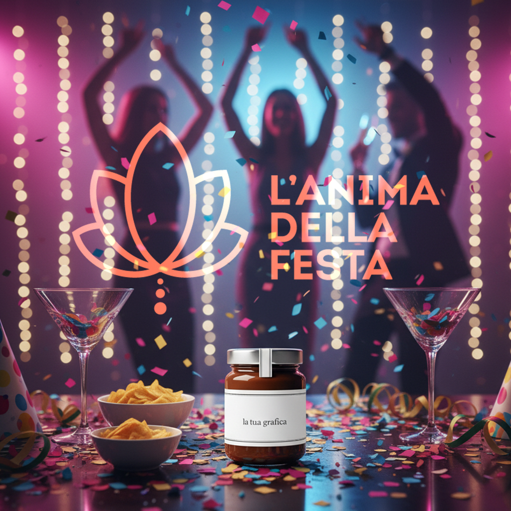 CREMA SPALMABILE FONDENTE con etichetta personalizzata Vetro 40gr - Bomboniere, Regali e Gadget Personalizzati per Wedding e Eventi B2B - immagine 2