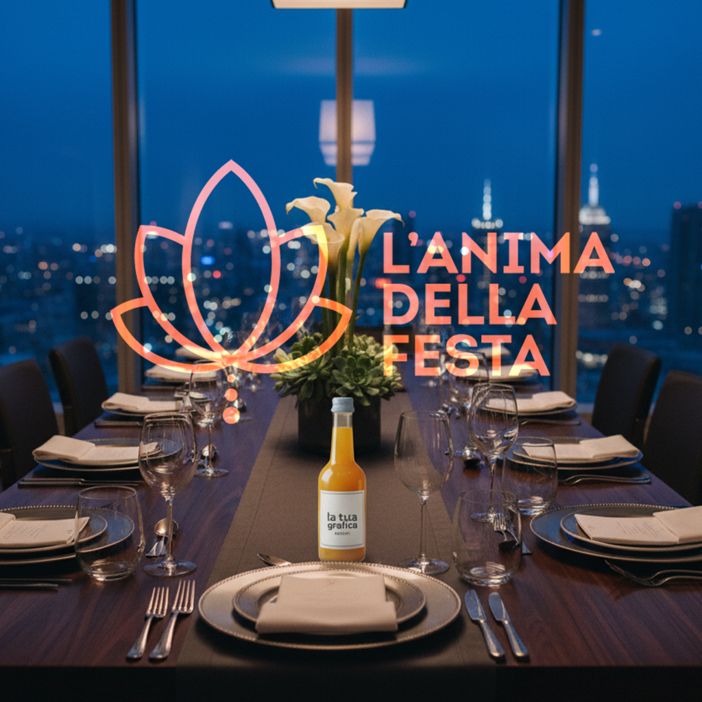 Aranciata - Bibita Analcolica con Etichetta personalizzata 27cl - Bomboniere, Regali e Gadget Personalizzati per Wedding e Eventi B2B - immagine 2