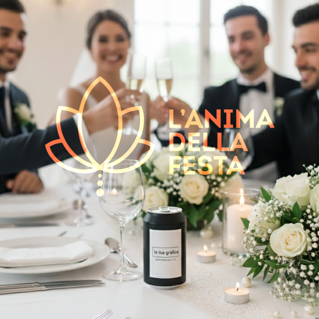 LAGER - Birra Artigianale italiana con Etichetta personalizzata LATTINA ALLUMINIO 33cl - Bomboniere, Regali e Gadget Personalizzati per Wedding e Eventi B2B - immagine 2