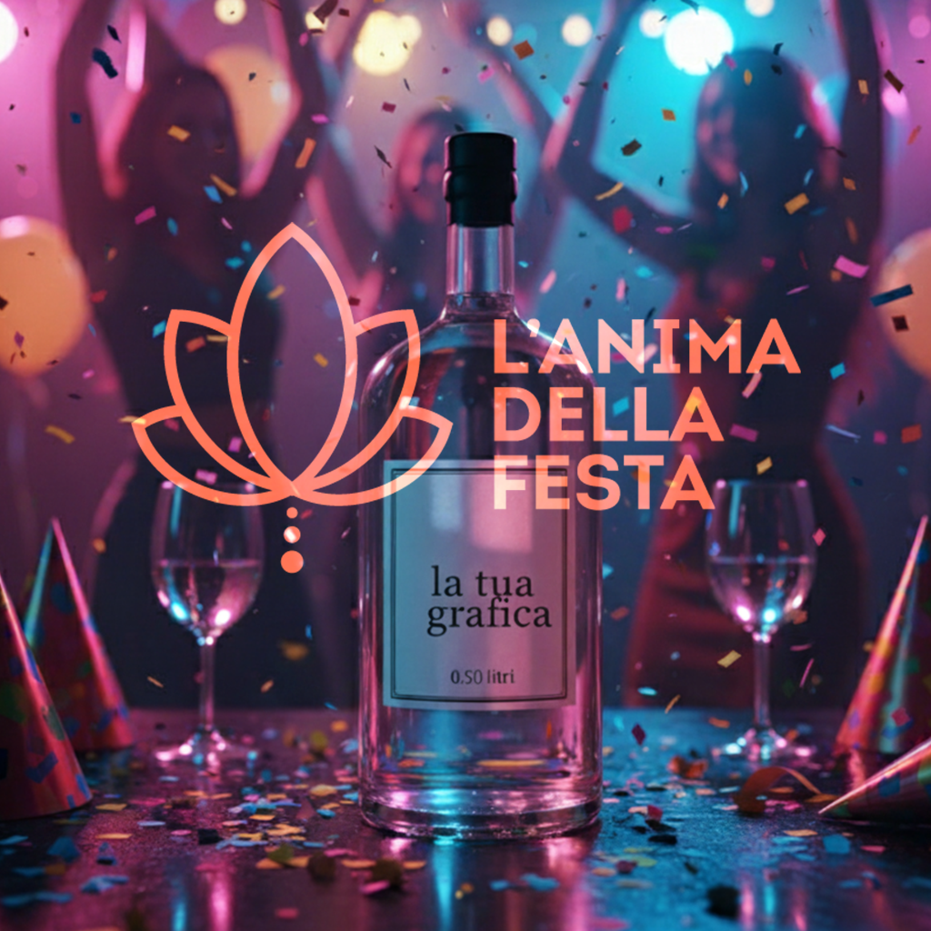 GIN ARTIGIANALE con Etichetta personalizzata Vetro 50cl - Bomboniere, Regali e Gadget Personalizzati per Wedding e Eventi B2B - immagine 2