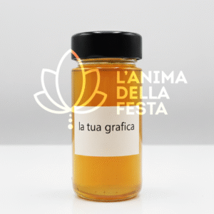 MIELE DI MILLEFIORI DI MAREMMA con etichetta personalizzata Vetro 135gr