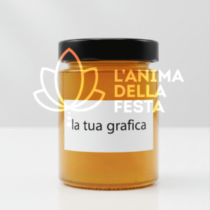 MIELE DI MILLEFIORI DI MAREMMA con etichetta personalizzata Vetro 250gr - Bomboniere, Regali e Gadget Personalizzati per Wedding e Eventi B2B