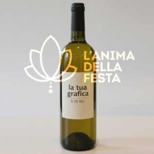 DELLE VENEZIE DOC PINOT GRIGIO SENZA SOLFITI AGGIUNTI - Vino Bianco con Etichetta personalizzata VETRO 75Cl - Bomboniere, Regali e Gadget Personalizzati per Wedding e Eventi B2B